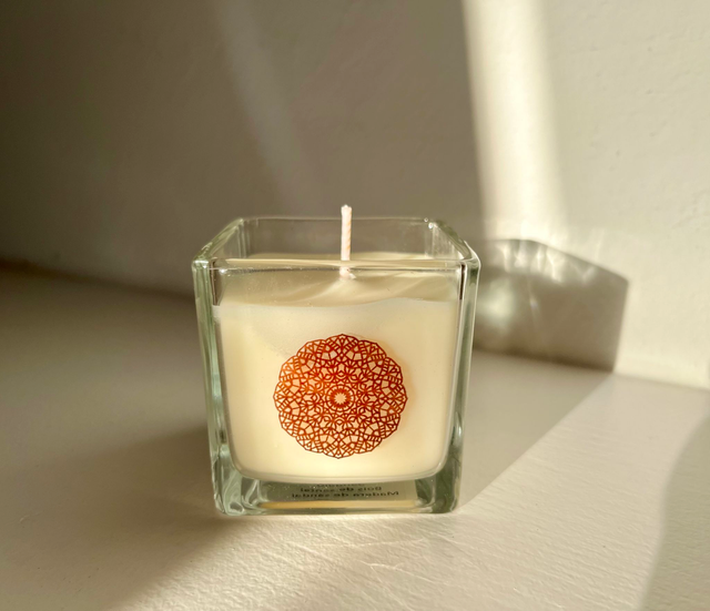 Mandala Duftkerze